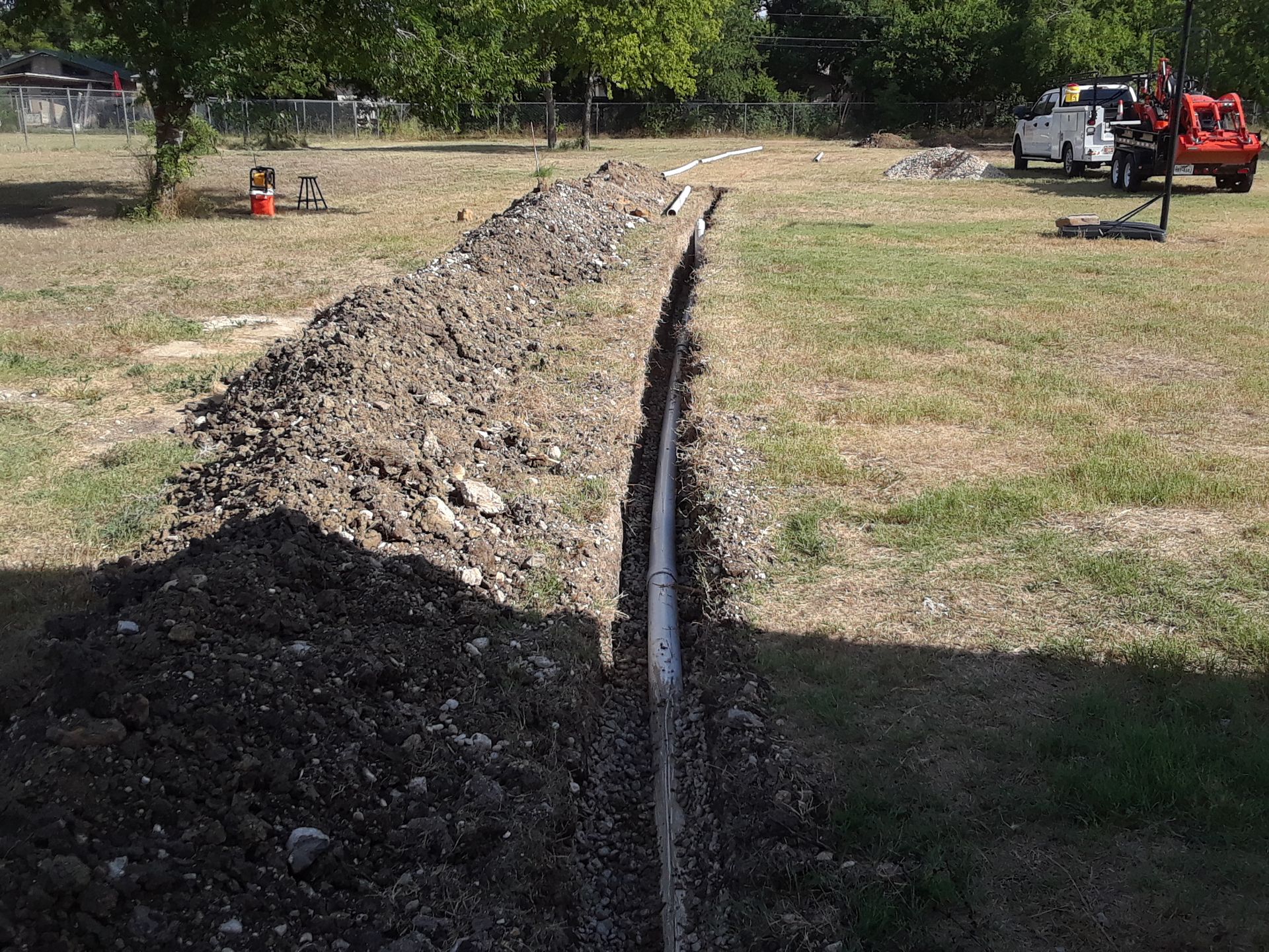 Sewer installation
