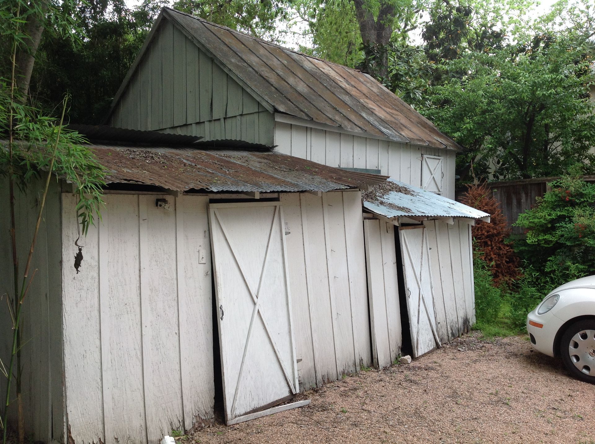 Carriage house before