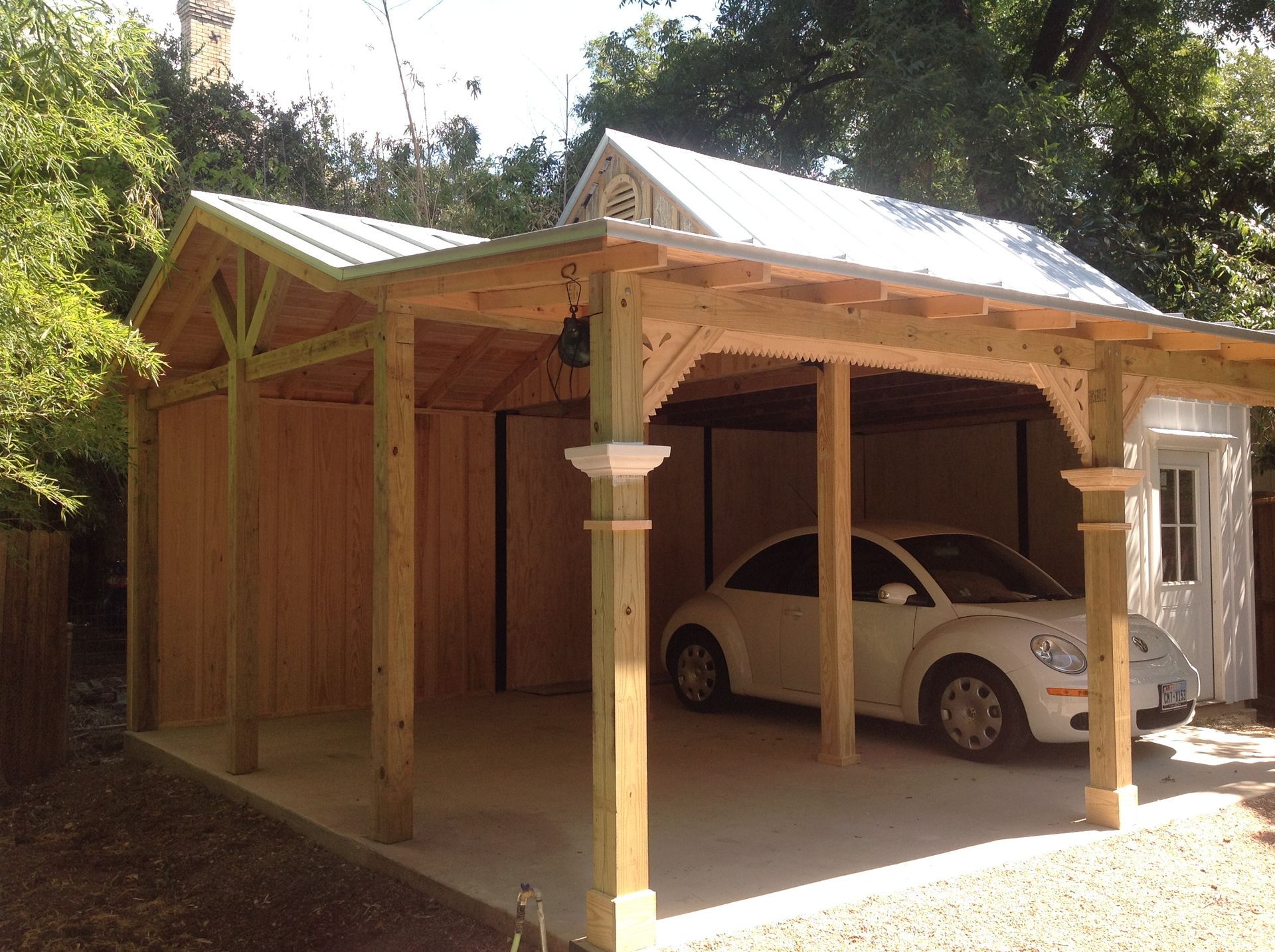 Carriage house after