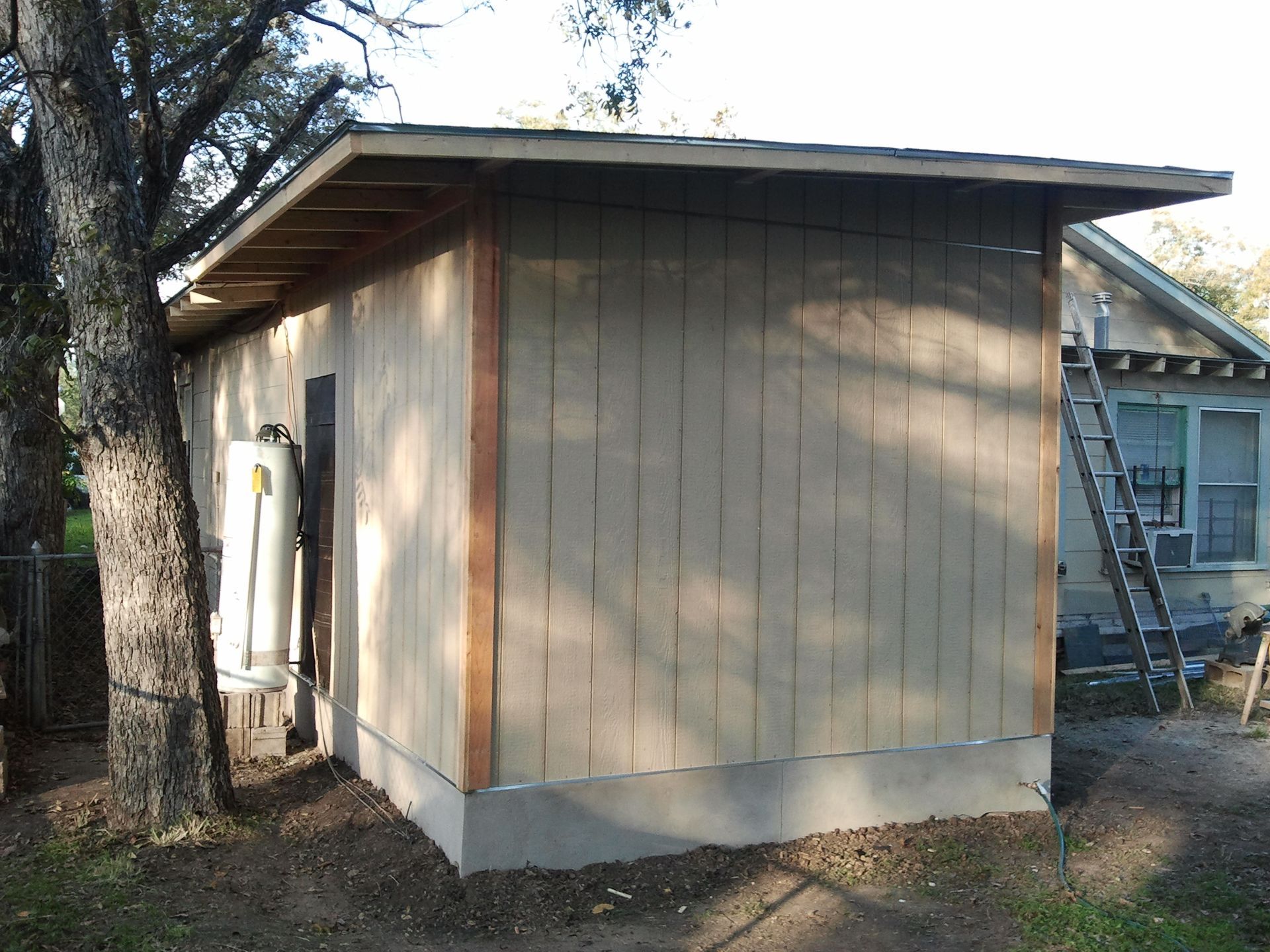 Home addition after