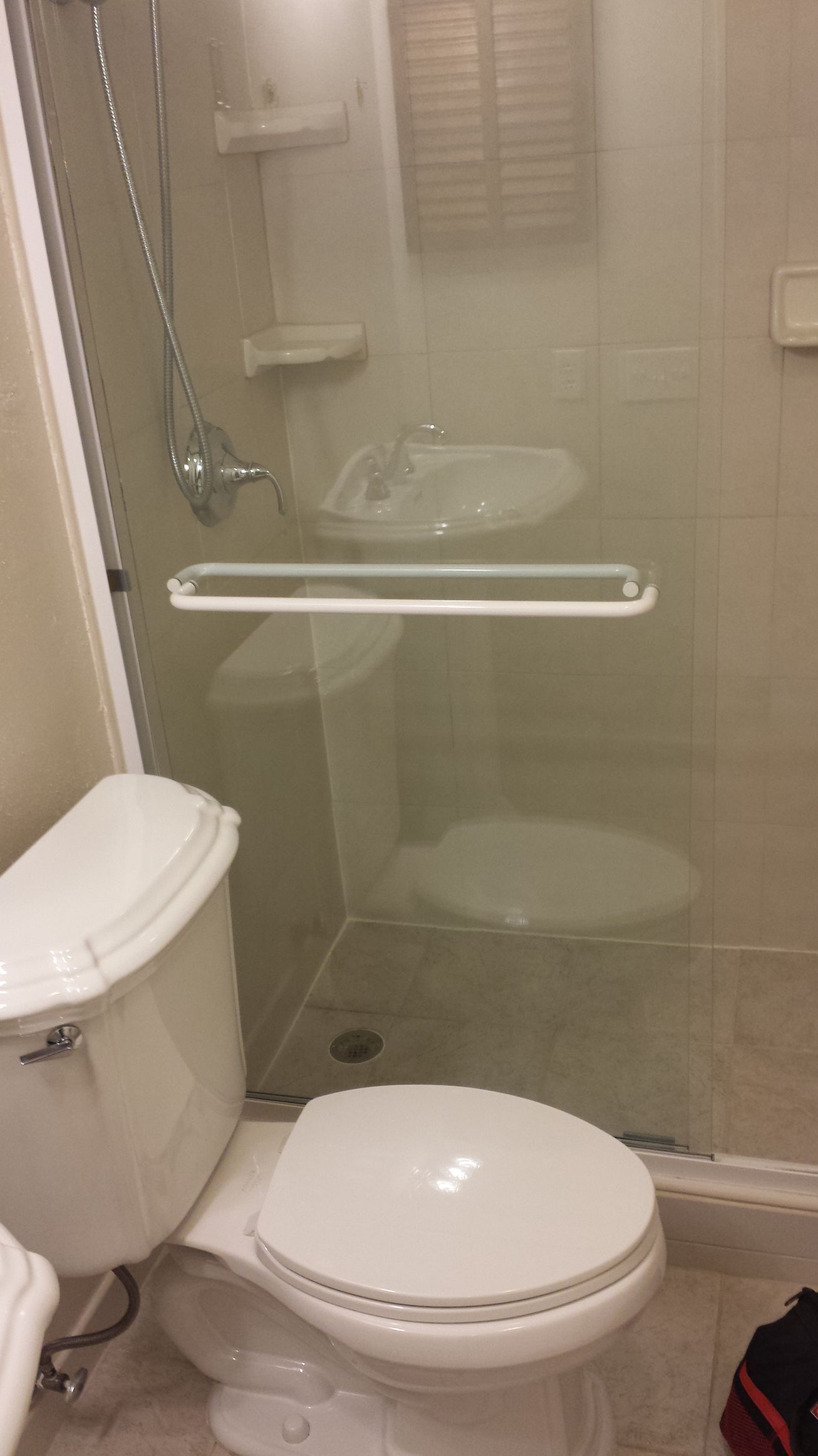 Mary bathroom before